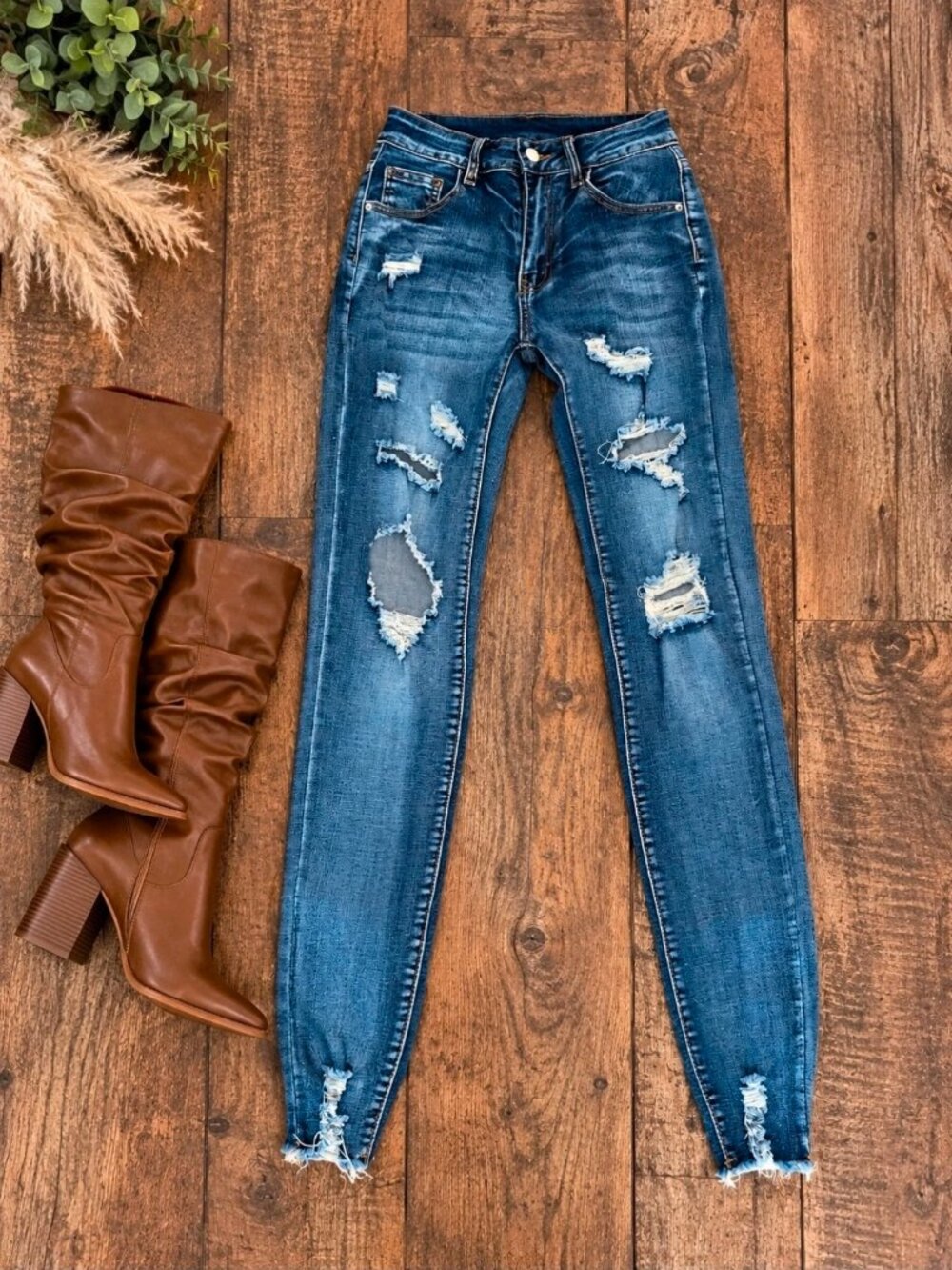 Tall Distressed Jeans